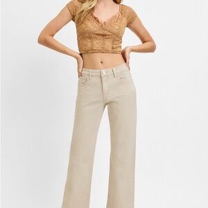 Risen Tummy Control Ankle Jeans for Women 7/28 NWT